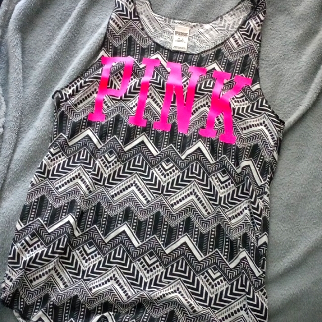 Pink Brand Tank